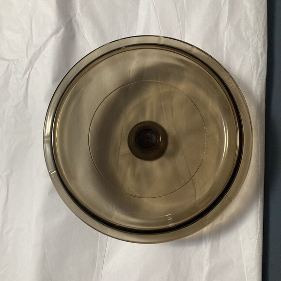 PYREX Visions P 81 C Amber Glass Replacement Lid - Picture 4 of 7